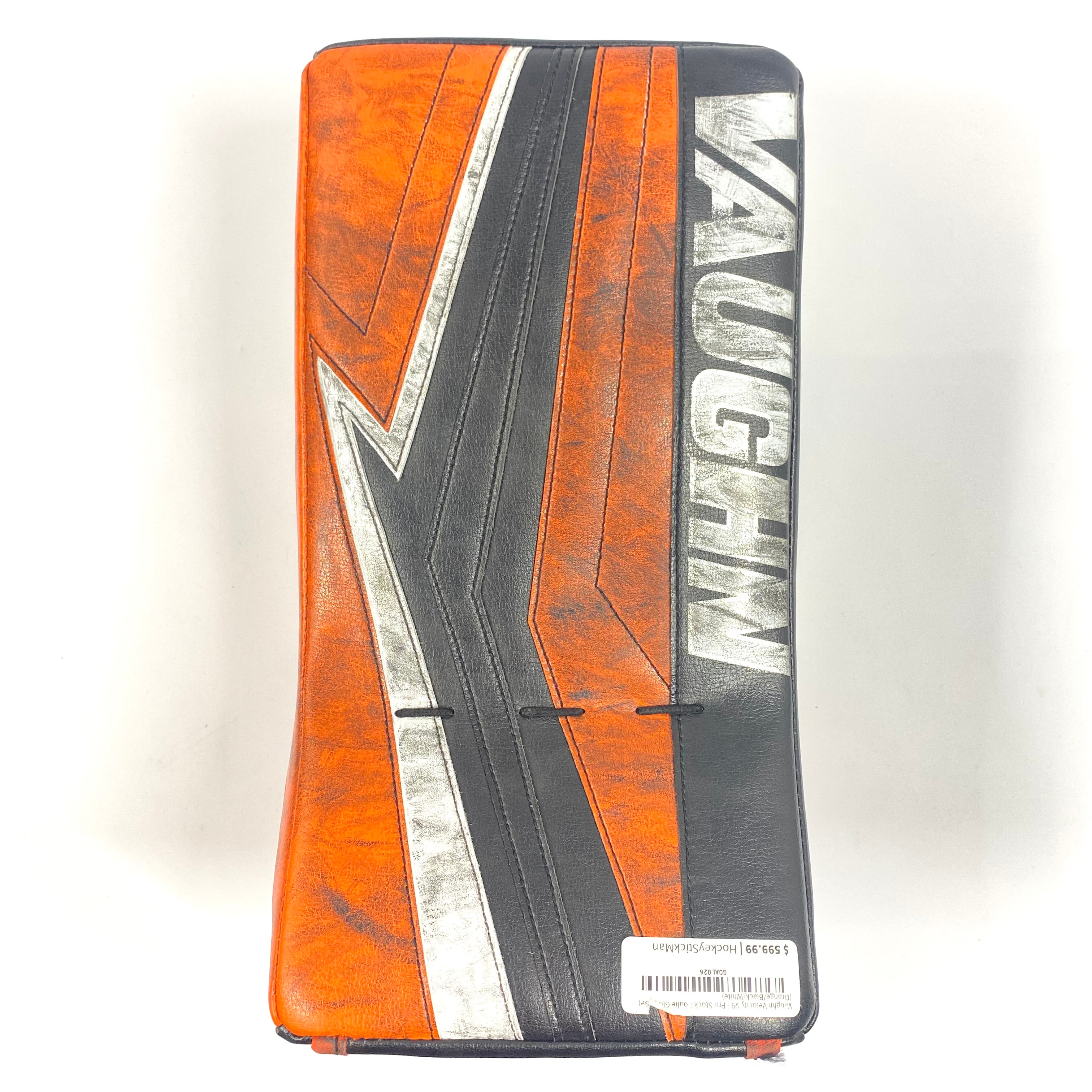 Vaughn Velocity V9 - Bloqueur de gardien de but Pro Stock d'occasion (orange/noir/blanc)
